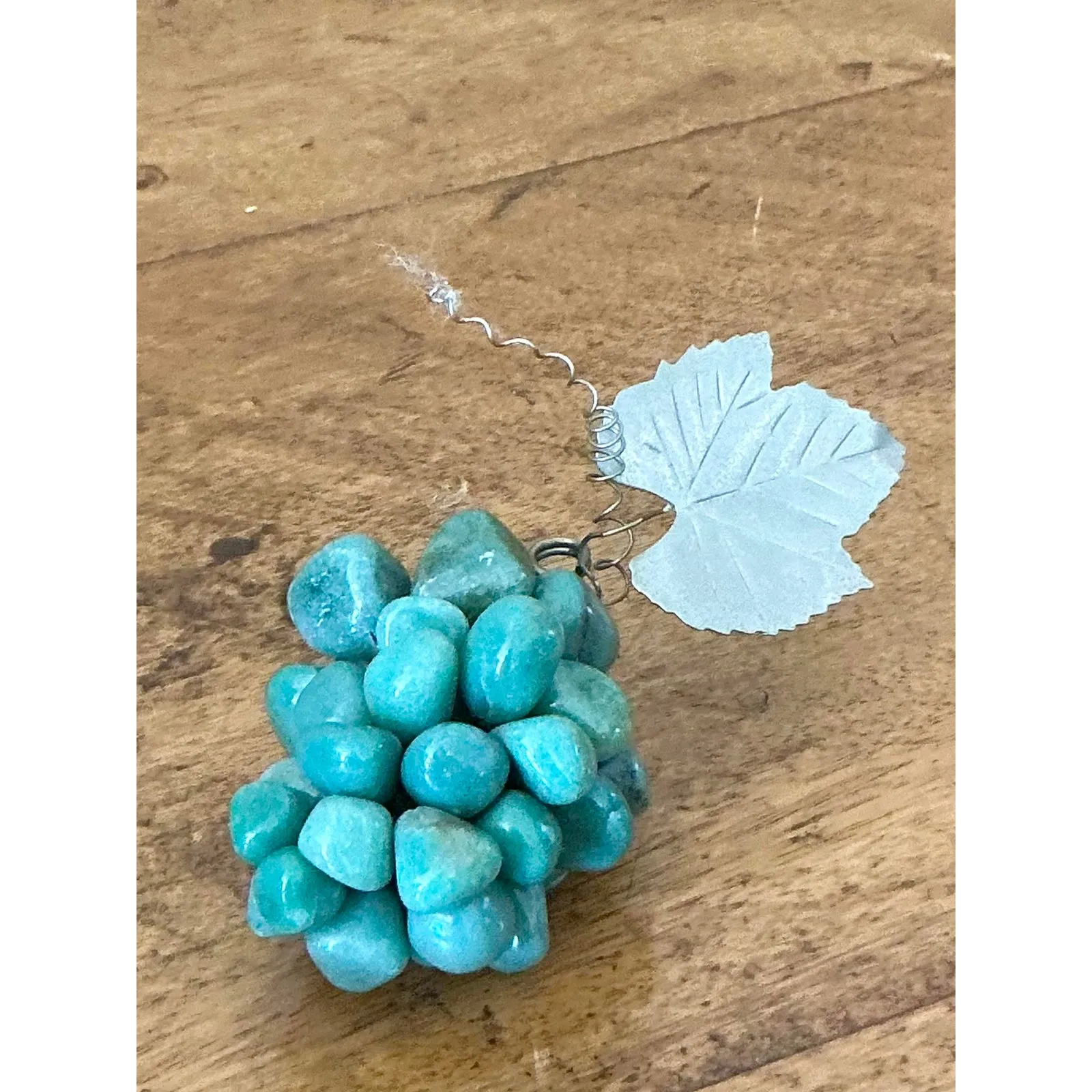 Vintage Regency Semi Precious Grape Cluster — additional photo 2