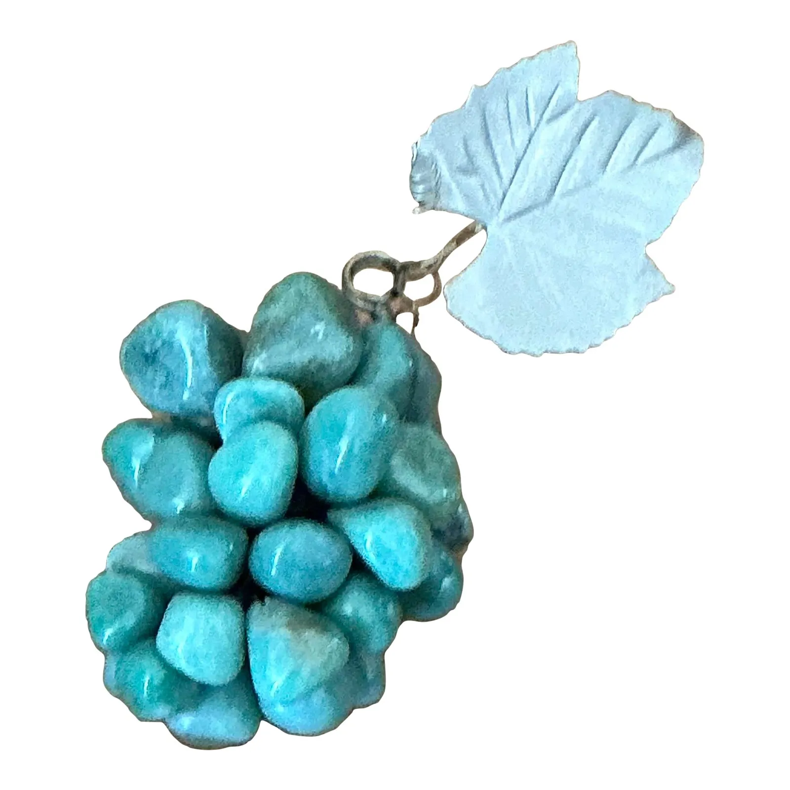Vintage Regency Semi Precious Grape Cluster — additional photo 4
