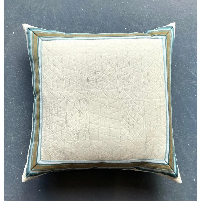 Vintage Regency Striped Throw Pillow — additional photo 1