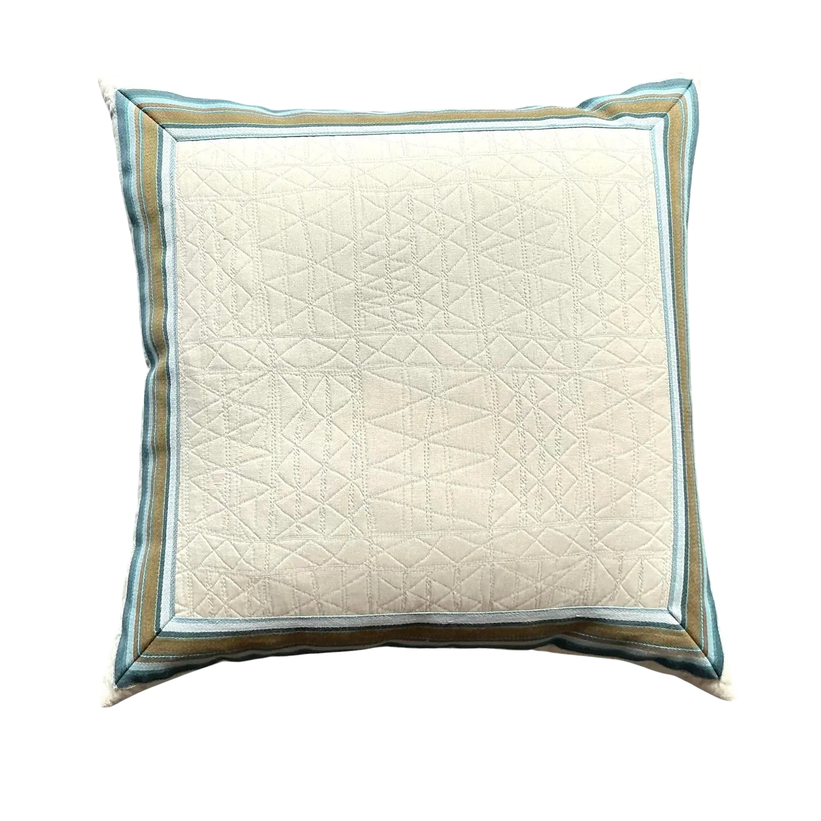 Vintage Regency Striped Throw Pillow — additional photo 6
