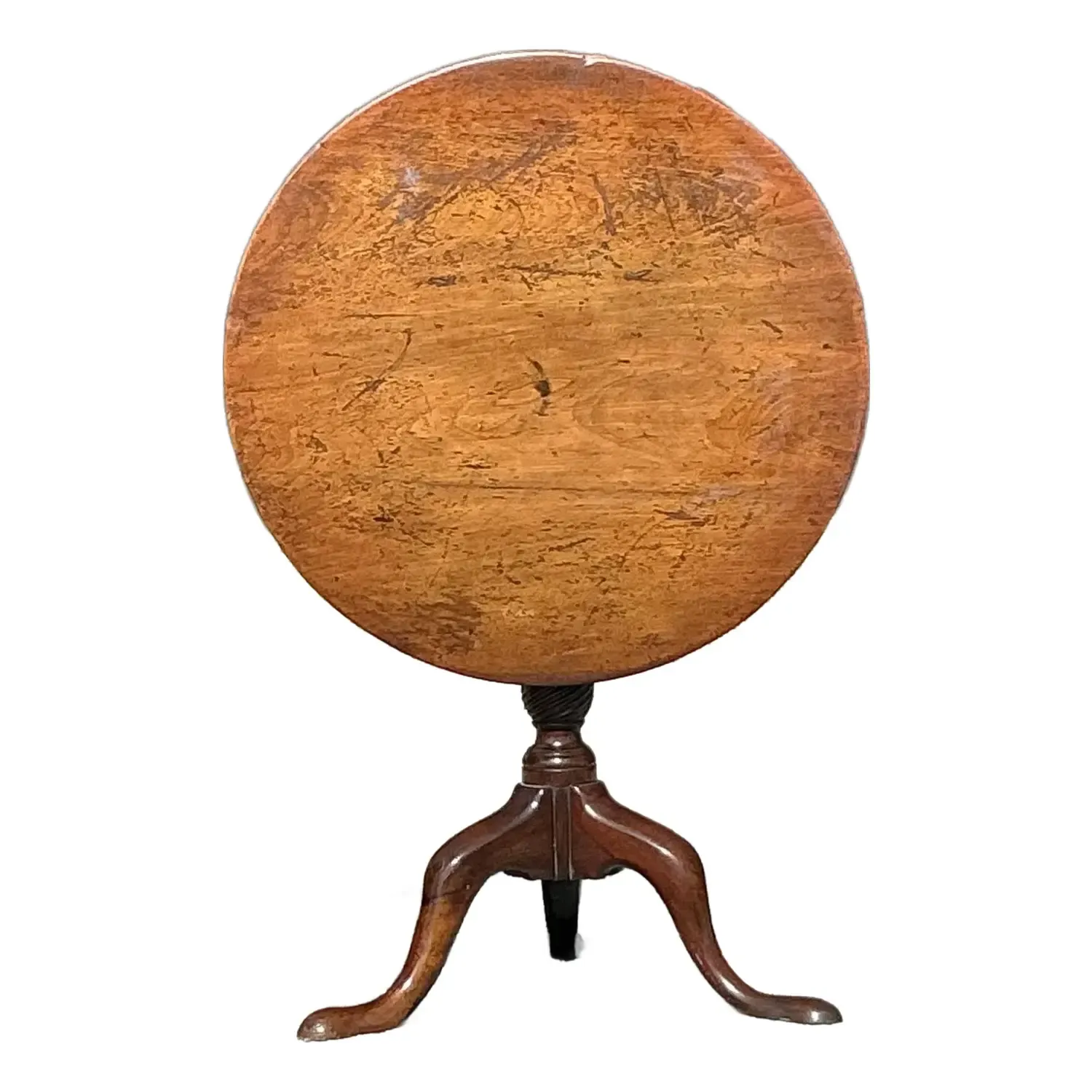Vintage Regency Tilt Top Side Table — additional photo 1