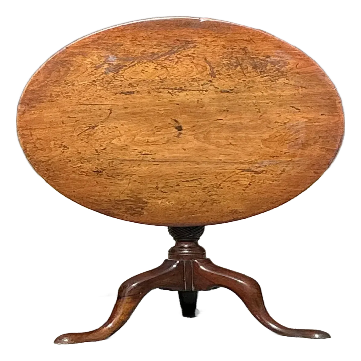 Vintage Regency Tilt Top Side Table — additional photo 4
