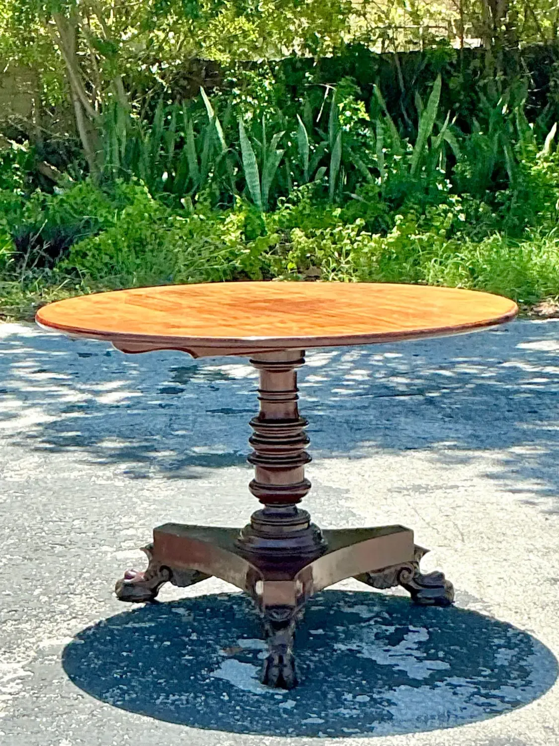 Vintage Regency Tilt Top Table — additional photo 2