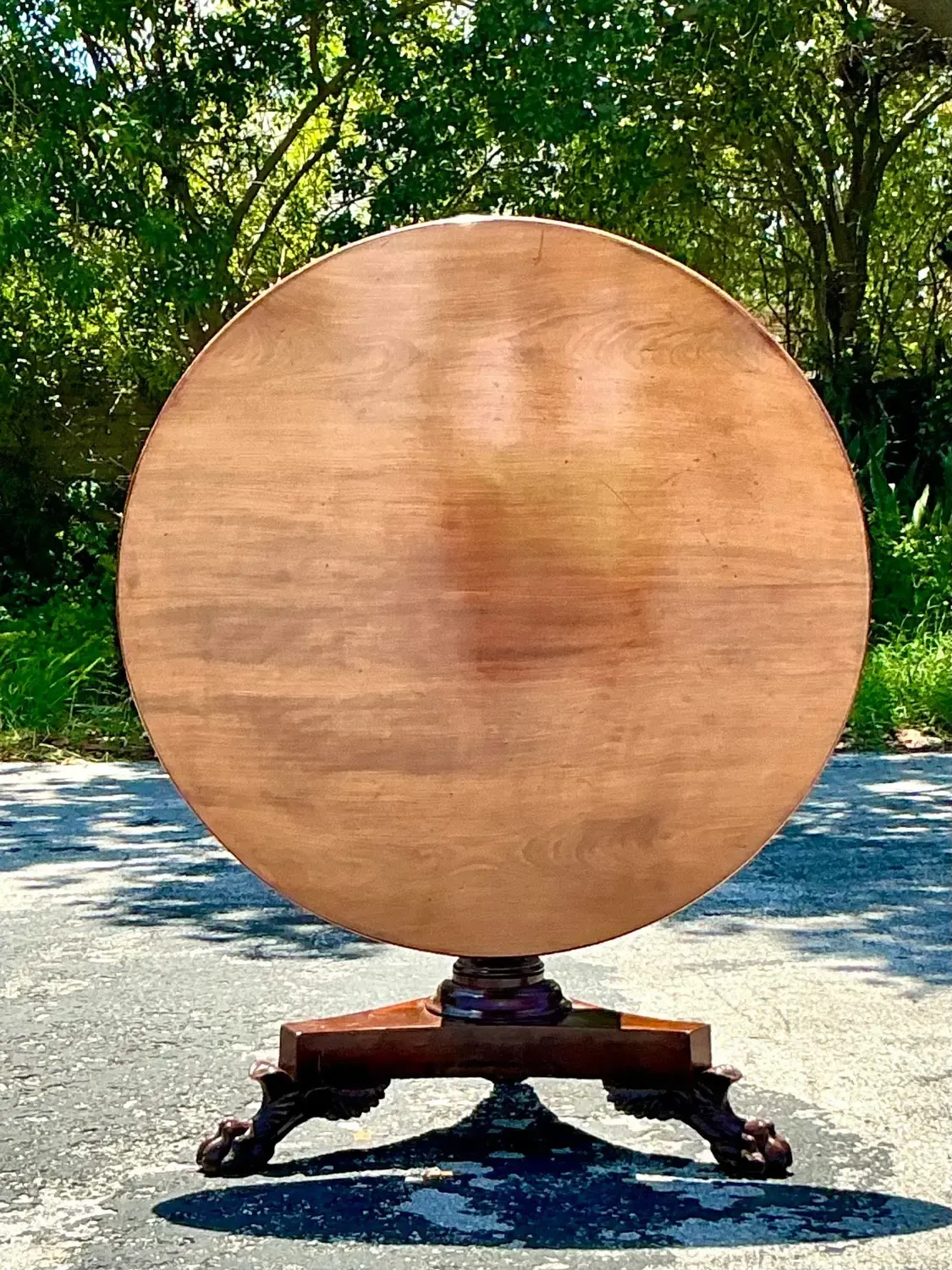 Vintage Regency Tilt Top Table — additional photo 7