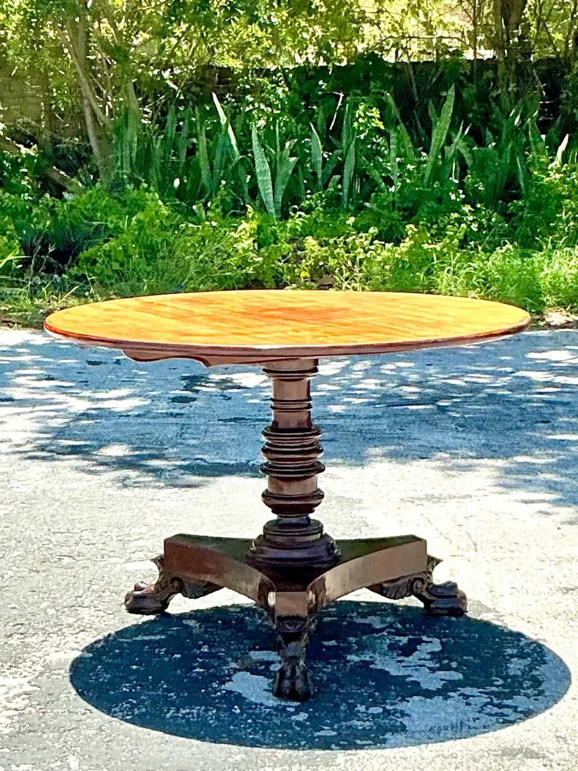 Vintage Regency Tilt Top Table — additional photo 8