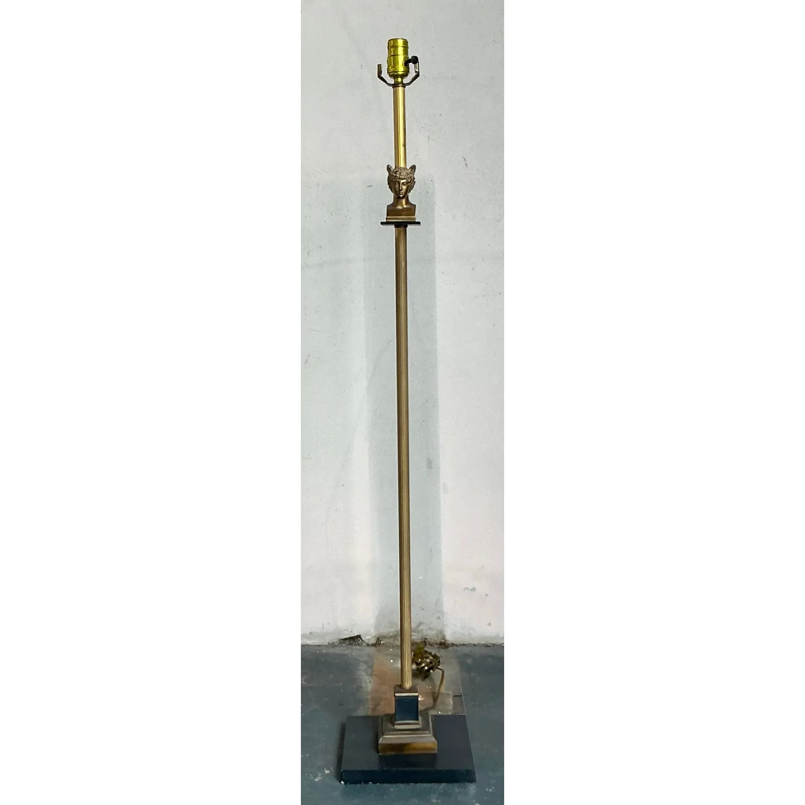 Vintage Regency Winged Mercury Floor Lamp — additional photo 2