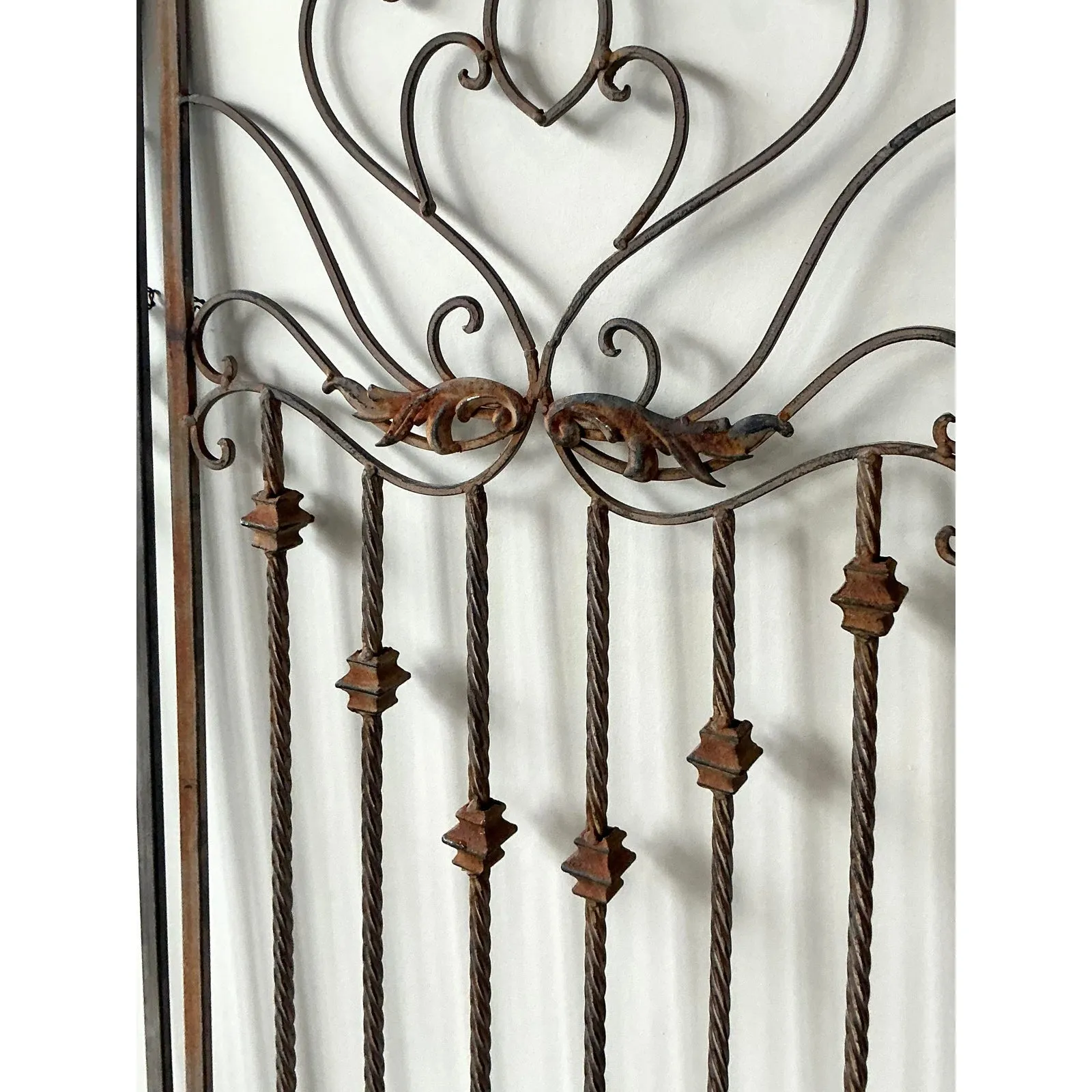 Vintage Regency Wrought Iron Panels - A Pair — additional photo 6