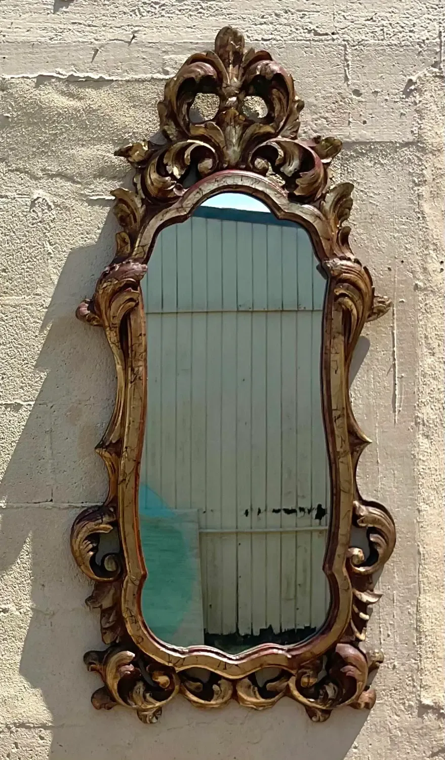 Vintage Rococo Gilt Grand Mirror — additional photo 3