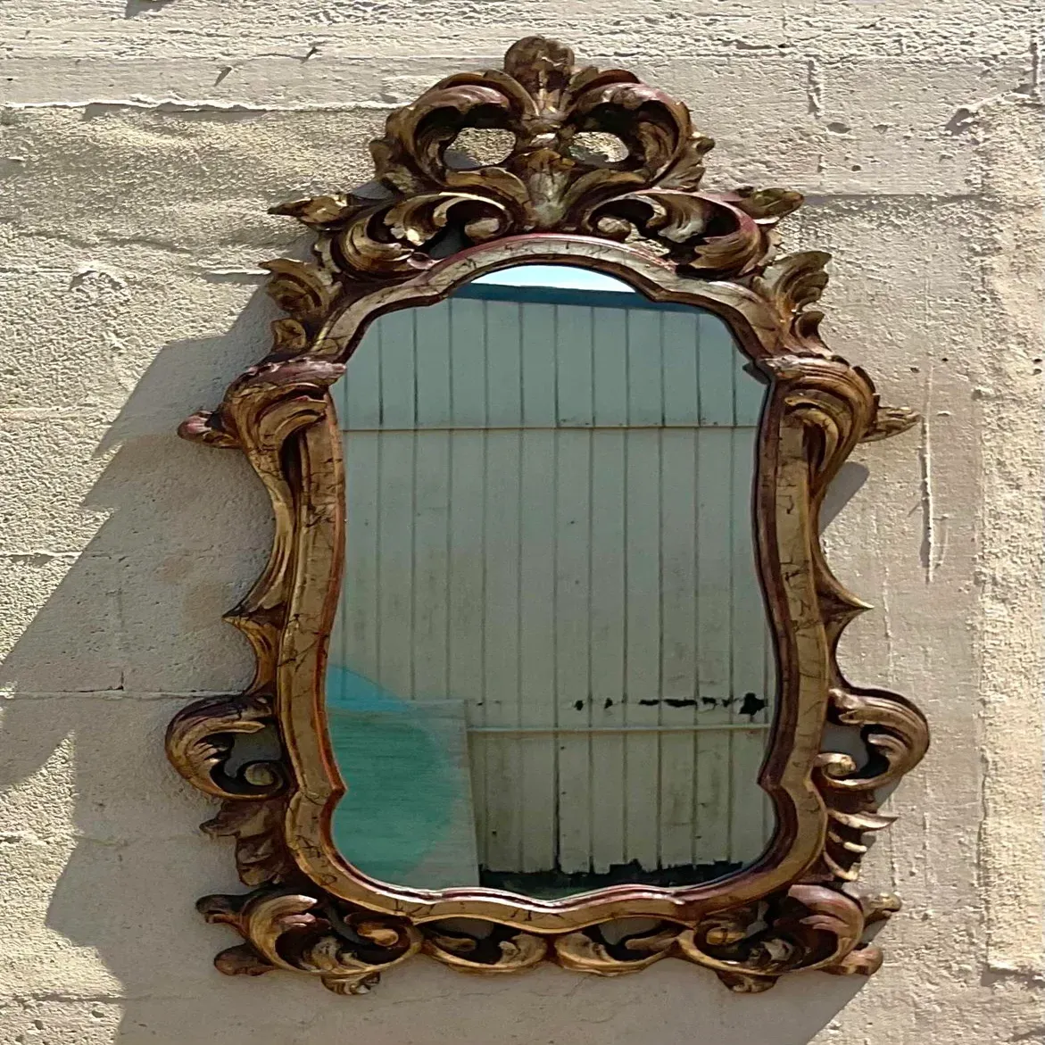 Vintage Rococo Gilt Grand Mirror — additional photo 6