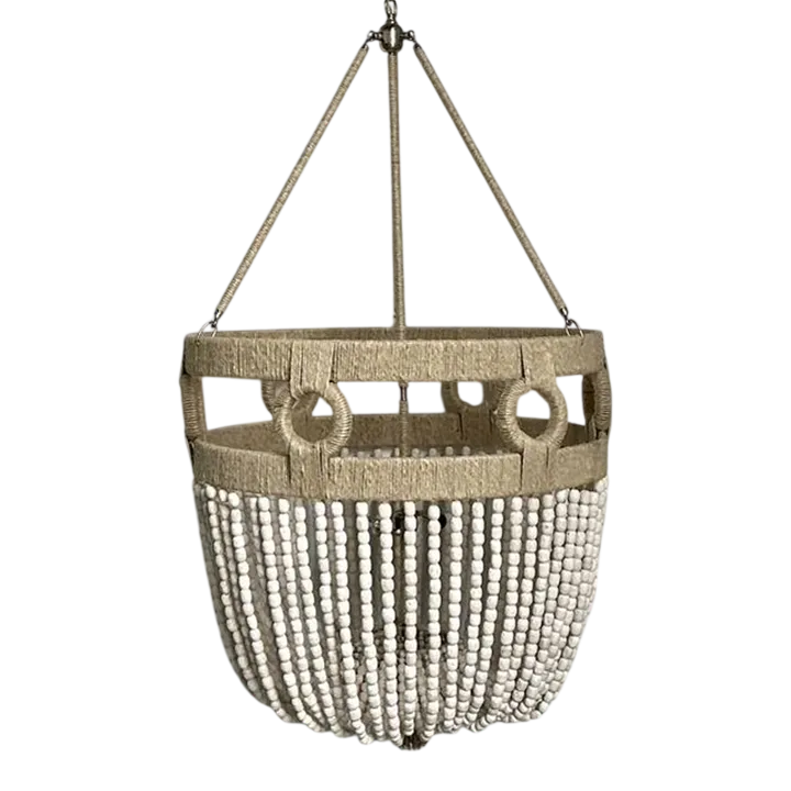 Vintage Roshambeaux “Frankie Malibu” Beaded Chandelier — additional photo 5