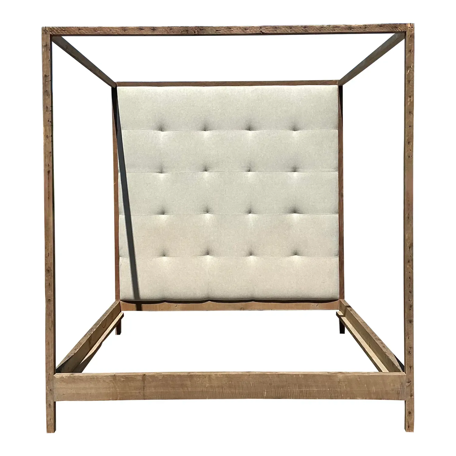 Vintage Rustic King Canopy Bed — additional photo 1