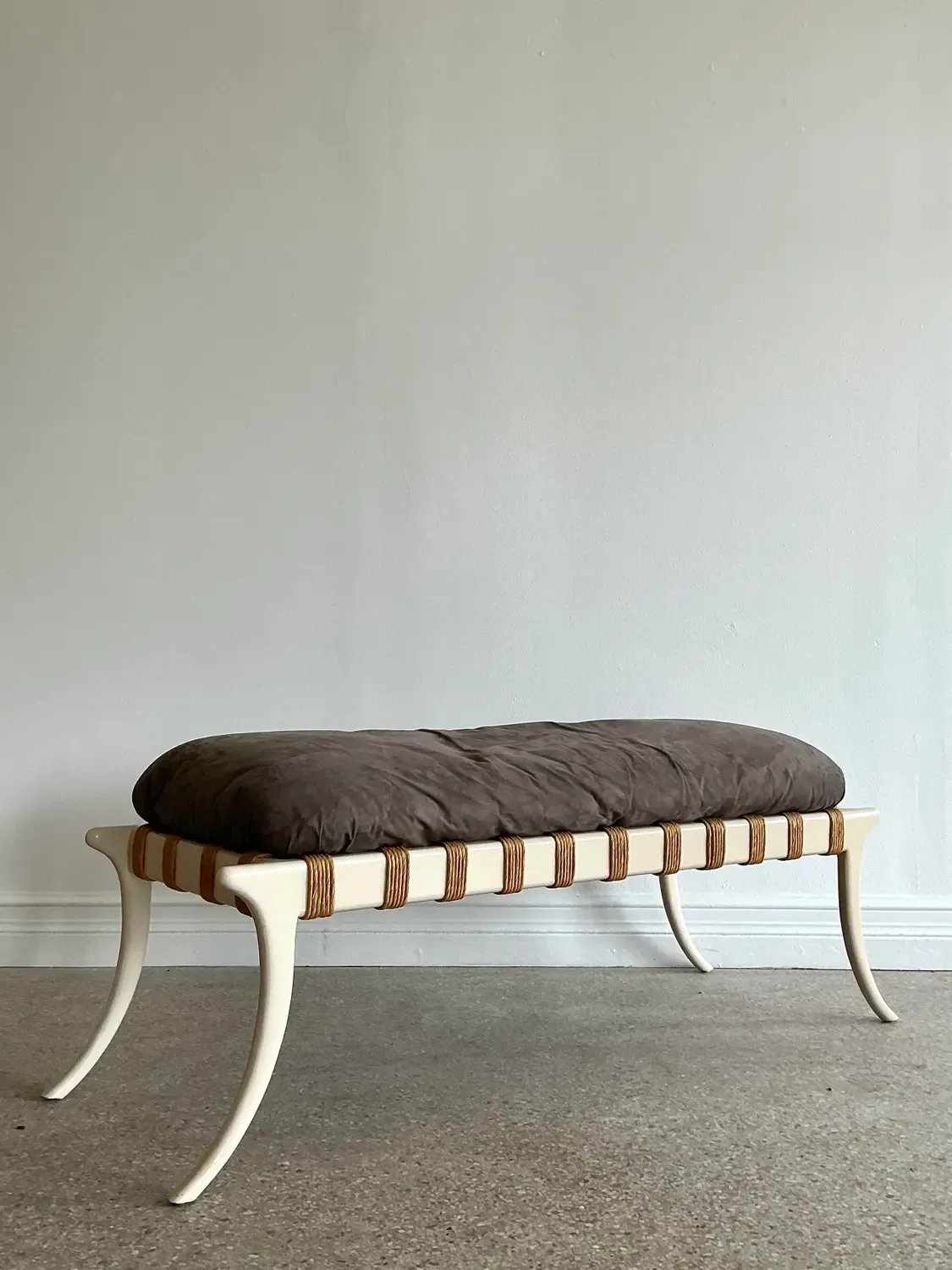 Vintage Saber Leg Bench — additional photo 4