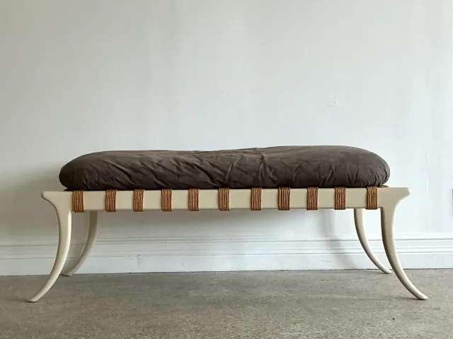 Vintage Saber Leg Bench — additional photo 6