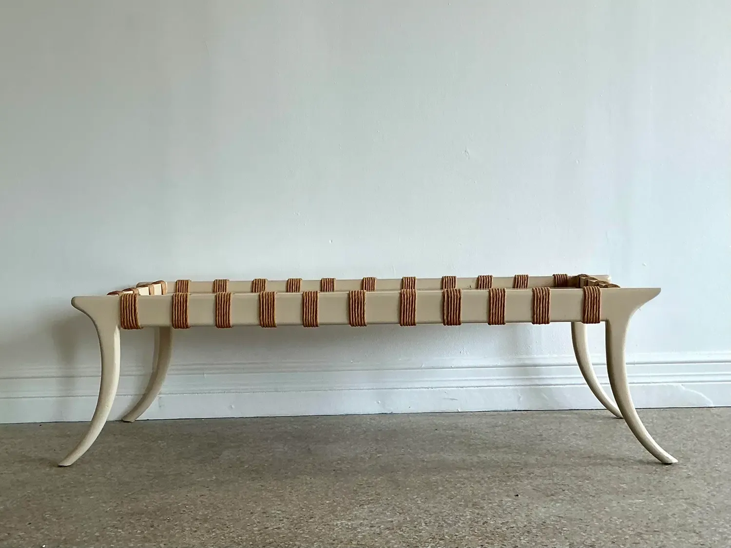 Vintage Saber Leg Bench — additional photo 7