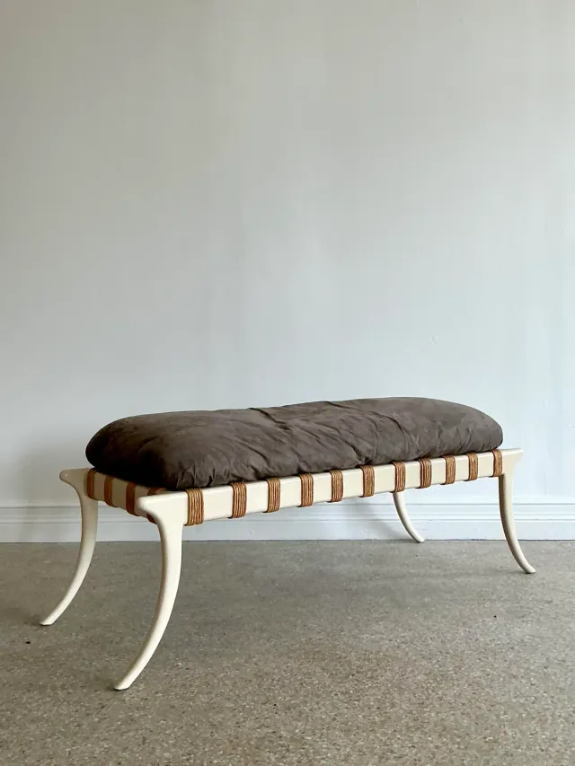 Vintage Saber Leg Bench — additional photo 8