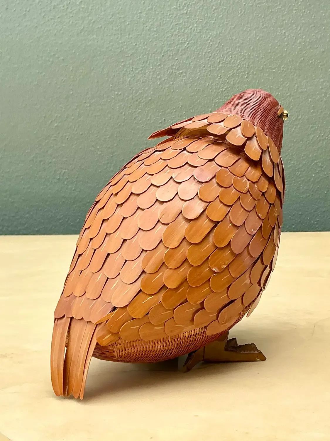 Vintage Shanghai Weave Bird Basket — additional photo 5
