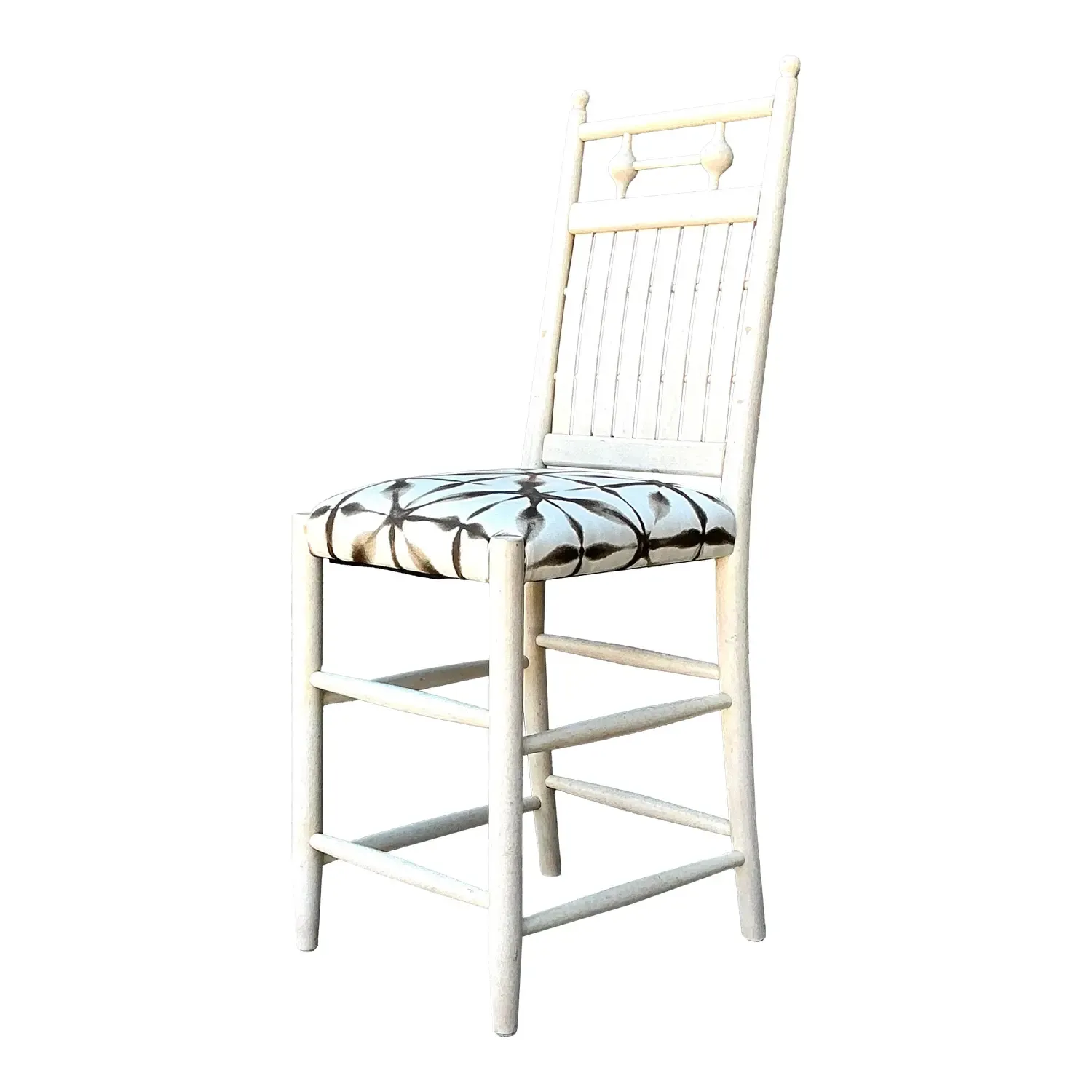 Vintage Slat Counter Stools — additional photo 1