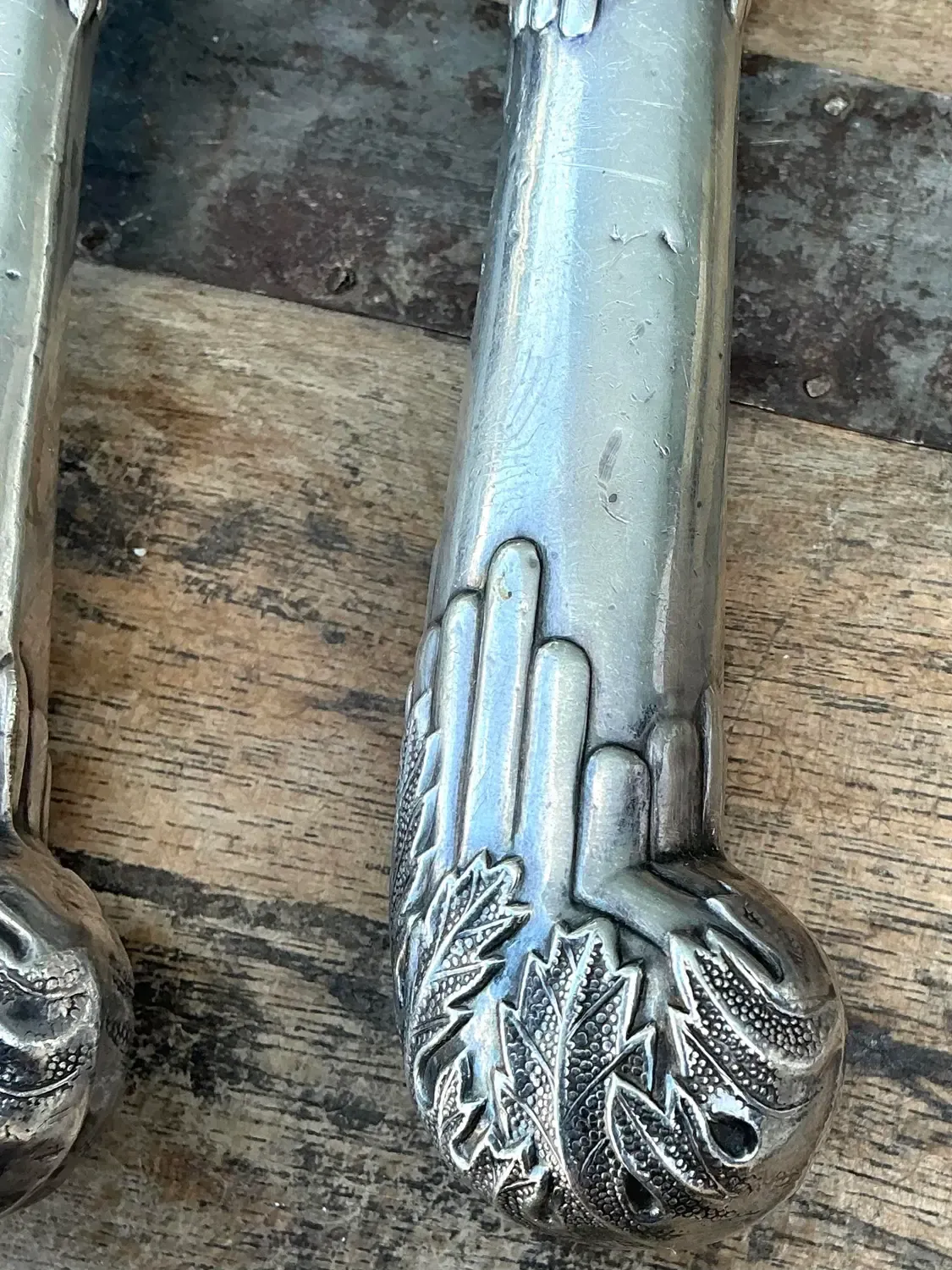 Vintage Sterling Carving Set of 2 — additional photo 6