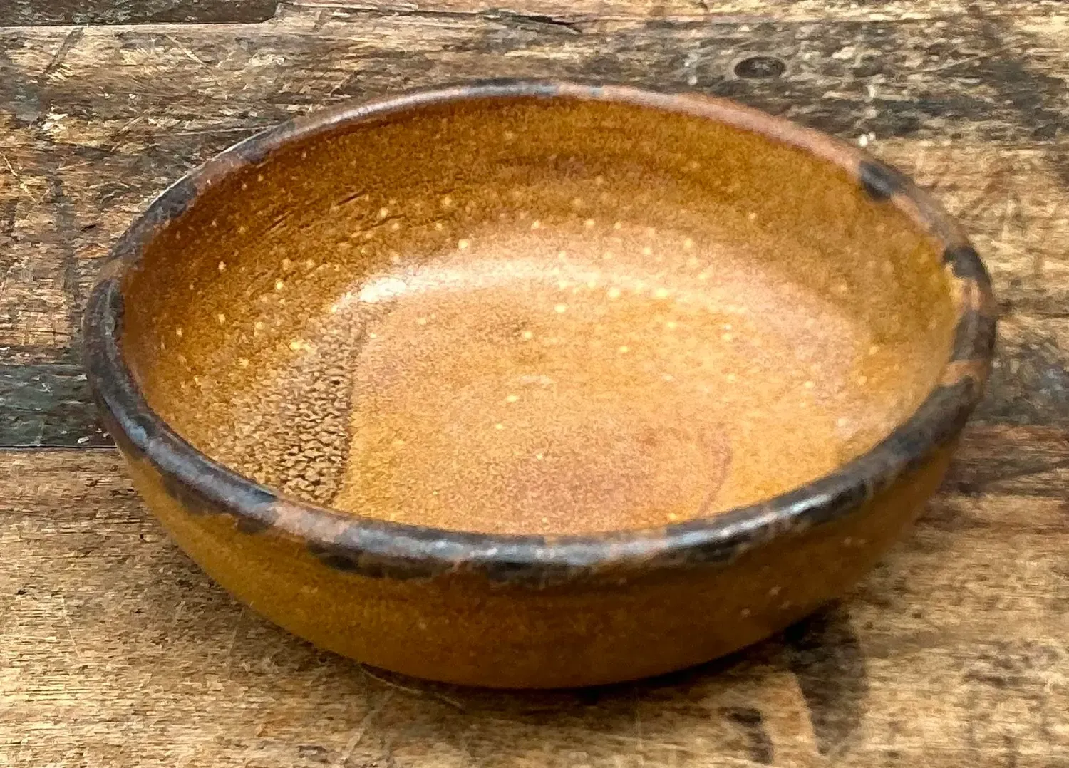 Vintage Styles Mid-Century Modern Glazed Ceramic Bowl — additional photo 2