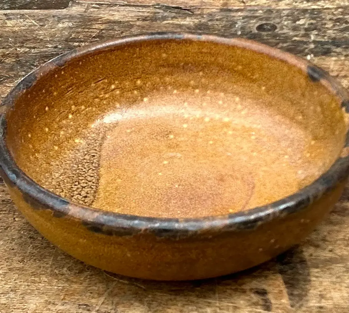 Vintage Styles Mid-Century Modern Glazed Ceramic Bowl — additional photo 2