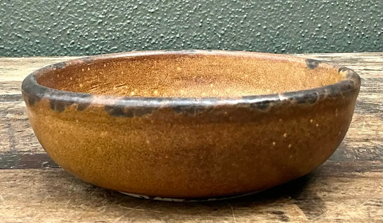 Vintage Styles Mid-Century Modern Glazed Ceramic Bowl — additional photo 4