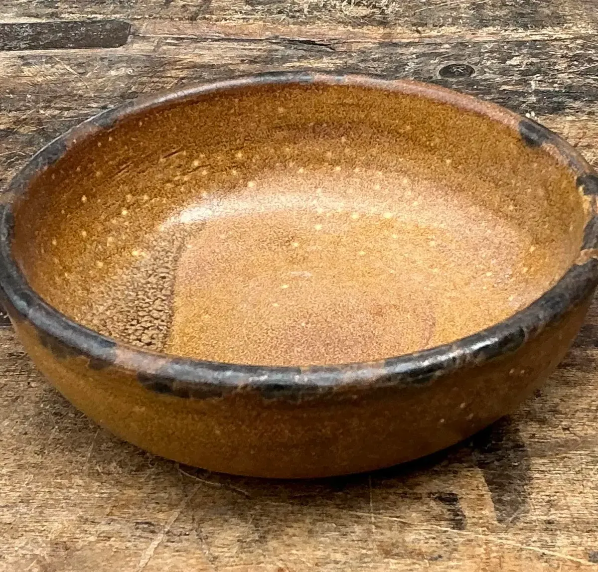 Vintage Styles Mid-Century Modern Glazed Ceramic Bowl — additional photo 6