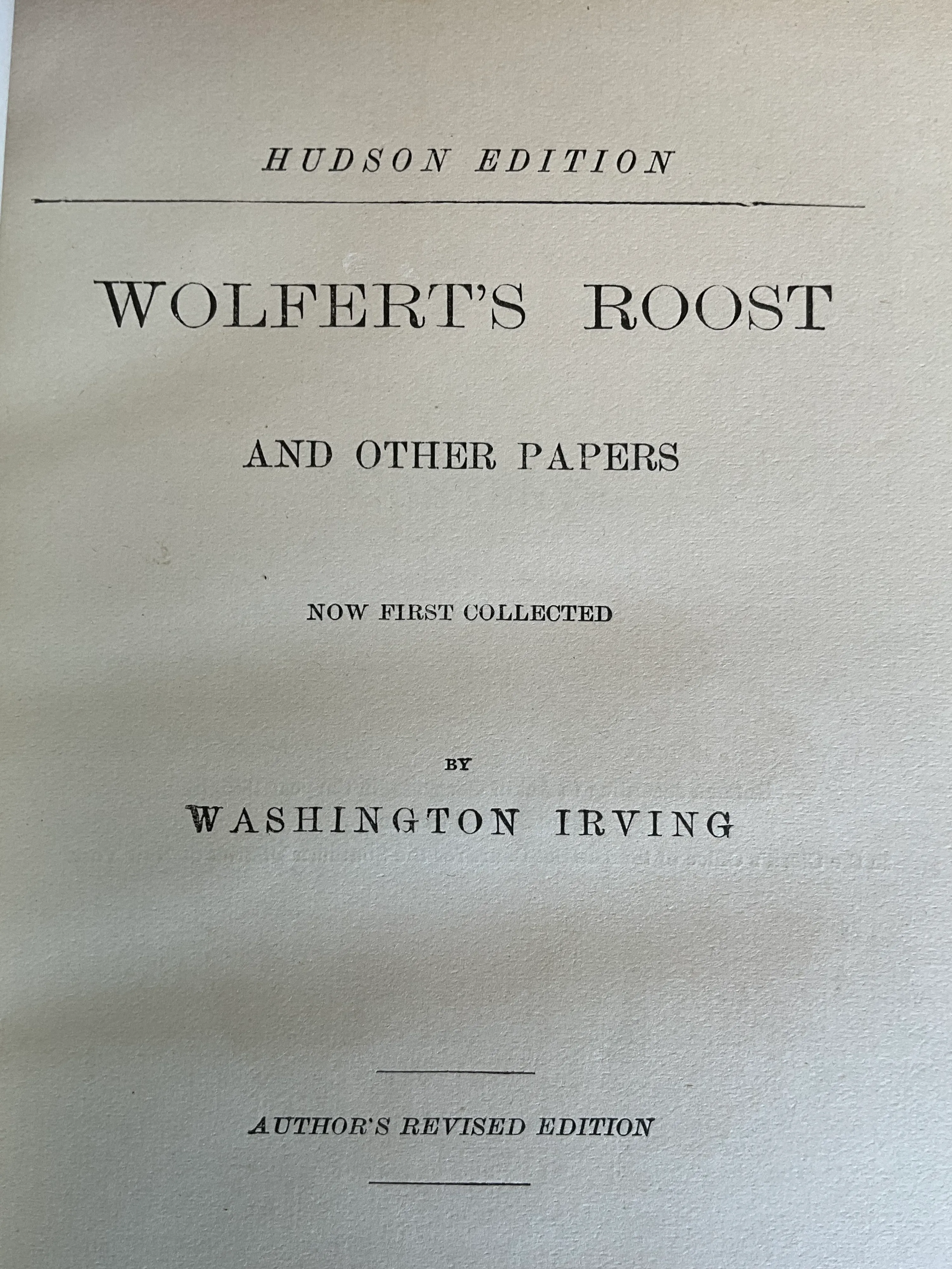 Vintage The Works of Washington Irving- Set of 6 — additional photo 4