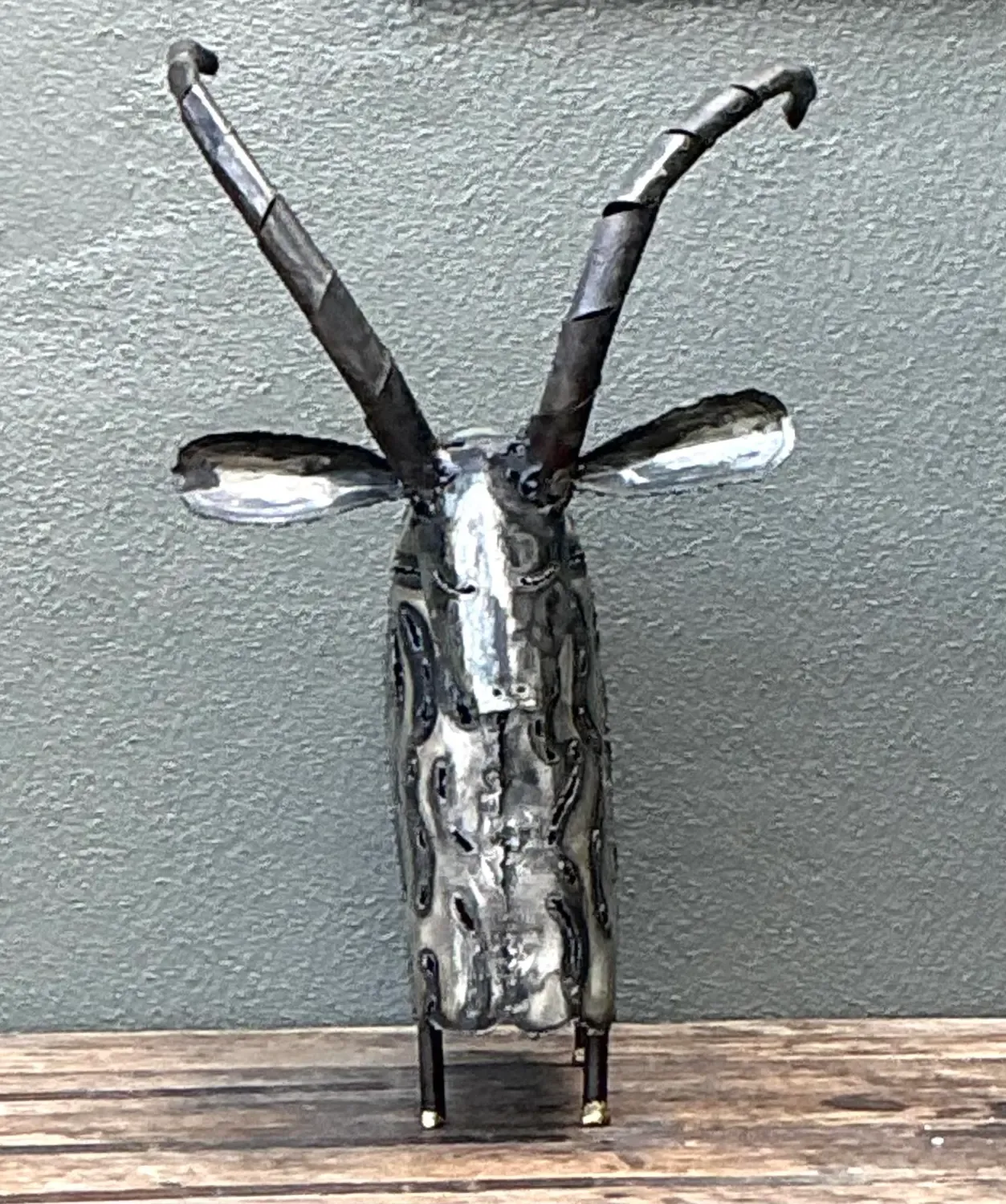 Vintage Torch Cut Ram Sculpture — additional photo 2