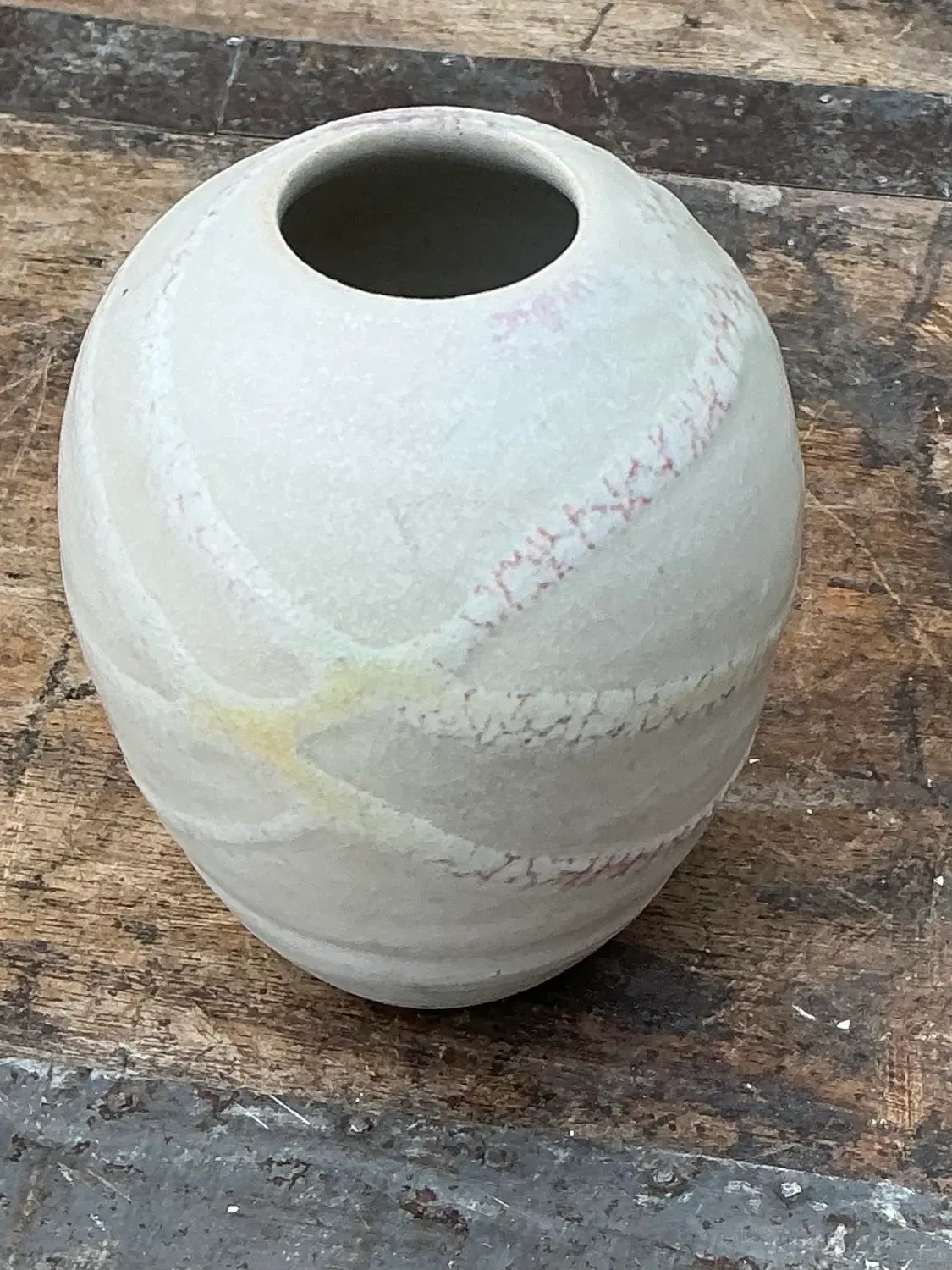Vintage Trio of Original Studio Pottery Bud Vases — additional photo 2