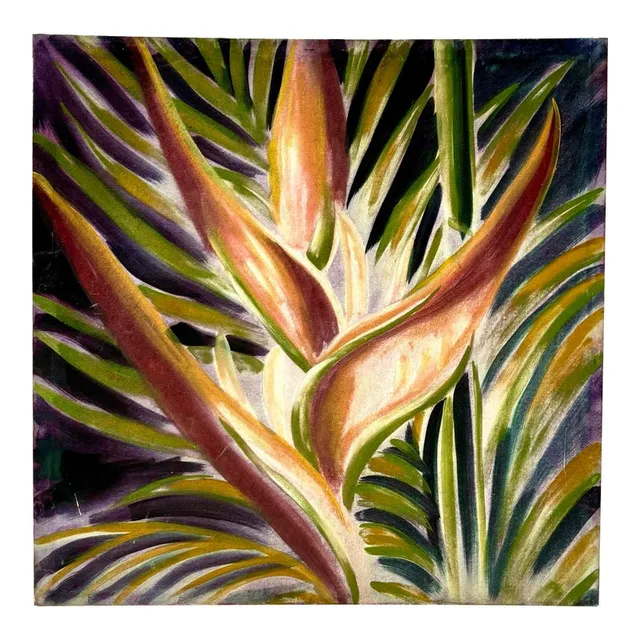 Vintage Tropical Botanical Painting — additional photo 2