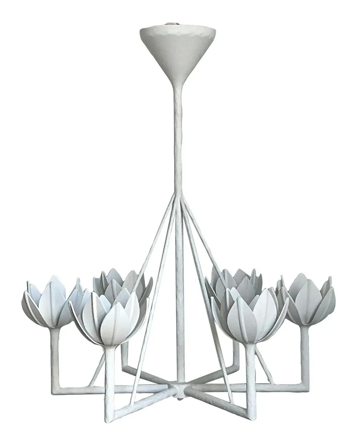 Vintage Visual Comfort Small Single Tier “Alberto” Chandelier