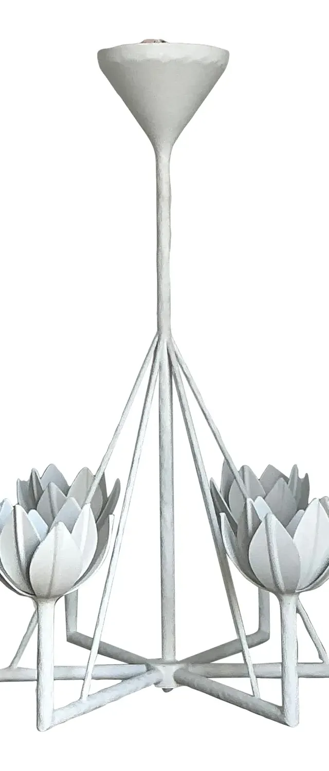 Vintage Visual Comfort Small Single Tier “Alberto” Chandelier
