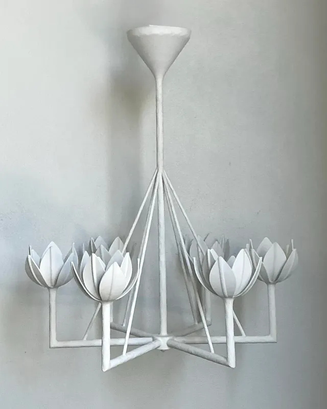 Vintage Visual Comfort Small Single Tier “Alberto” Chandelier — additional photo 4