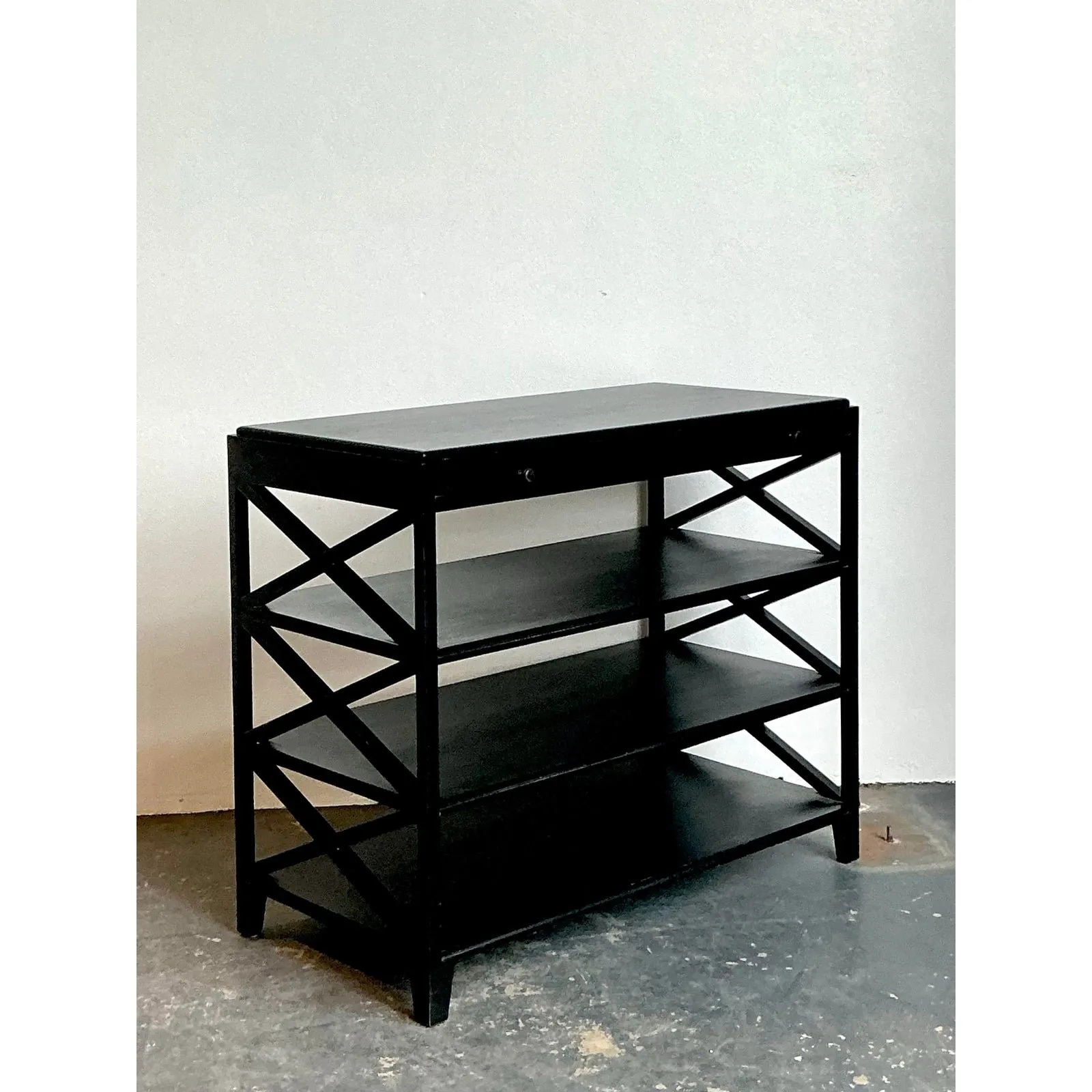 Vintage X Frame Console Table — additional photo 4